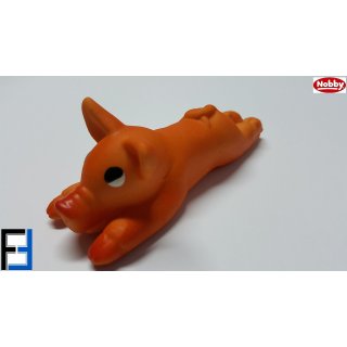 Set mit 6x Nobby Hundespielzeug Gummischwein 14 cm Latex Schweinchen Hund Spielzeug NEU