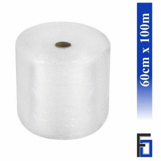 1x Rolle Luftpolsterfolie Breite 60cm x Länge 100m / 38my