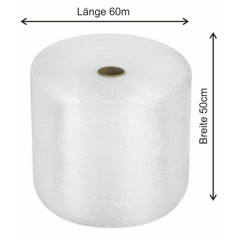 80my 2-lagig antistatisch 10mm Noppen 1 Rolle Luftpolsterfolie 100cm x 100m 